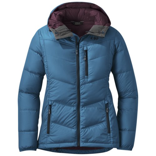 Outdoor Research Women's Transcendent Down Hoody - celestial blue - L ▶ 40%