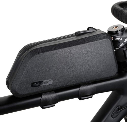 Grefay Fahrrad Rahmentaschen 1.5L Wasserdicht Farhrradlenkertasche Oberrohrtasche Handytasche Geeignet für Smartphones unter 7,5 Zoll
