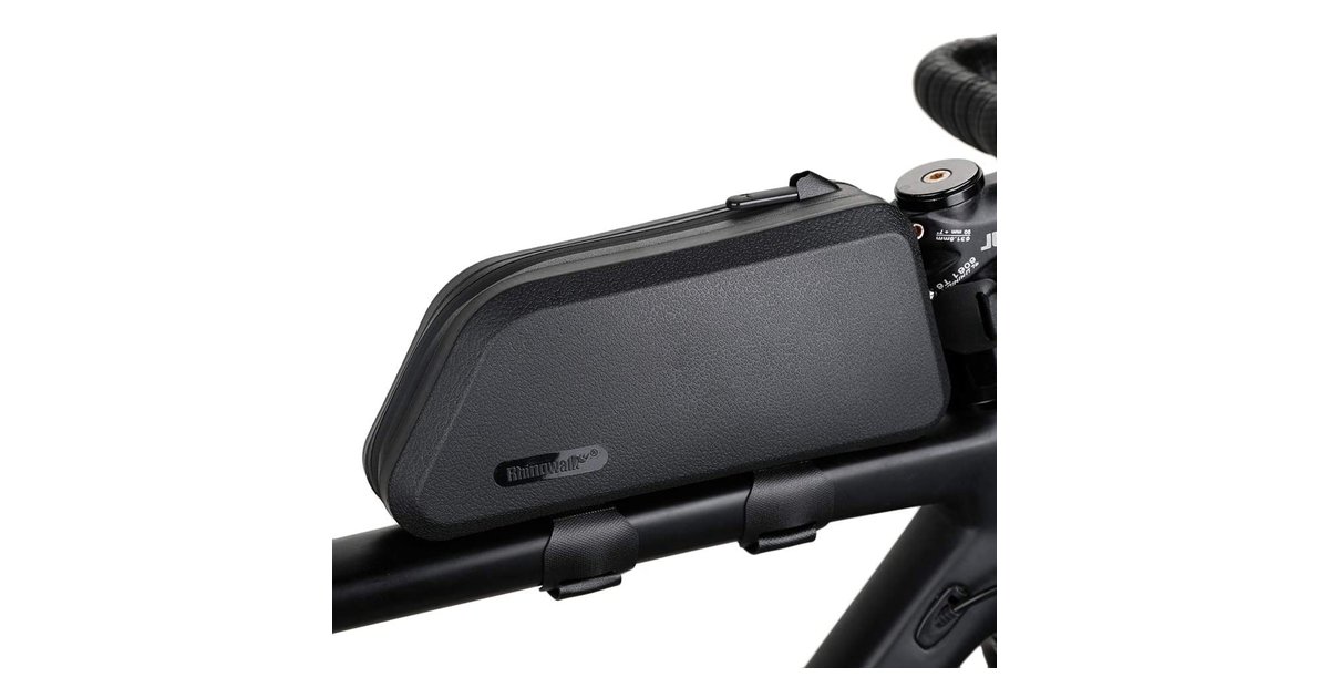 LuTuo Fahrrad Rahmentasche Wasserdicht - Oberrohr Tasche Mit Handyfach Für Smartphones Bis 6,5 Zoll