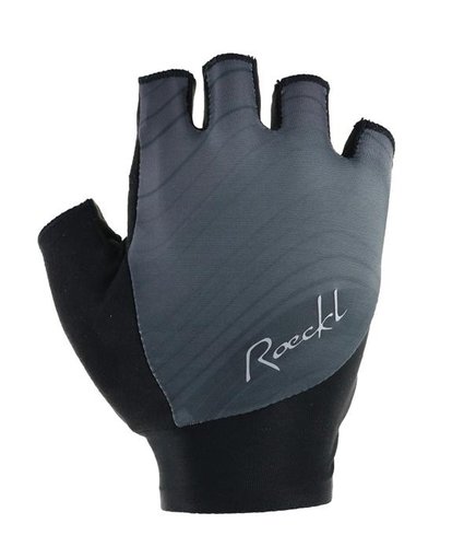 Roeckl Sports Danis 2 Damen Fahrrad Handschuhe kurz grauschwarz 2025 8.5