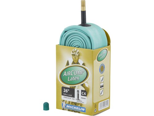Michelin Schlauch C4 Aircomp Latex MTB für 26"
