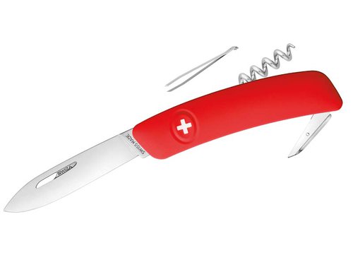 Swiza Schweizer Messer D01 Taschenmesser rot