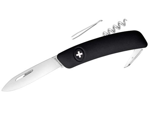 Swiza Schweizer Messer D01 Taschenmesser schwarz
