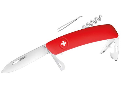 Swiza Schweizer Messer D03 Taschenmesser rot