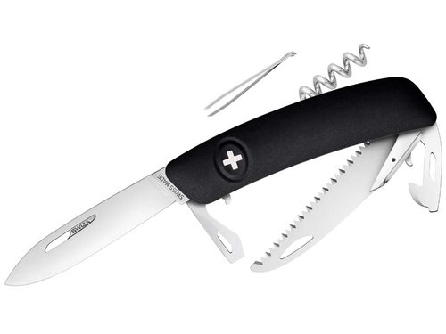 Swiza Schweizer Messer D05 Taschenmesser schwarz