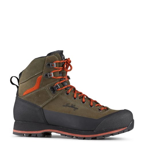 Lundhags Bjerg Mid Herren Trekkingschuhe grün Damen Gr. 38,0