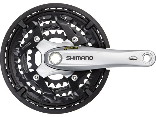 Shimano FC-T521 Kurbelgarnitur Octalink mit Kettenschutzring