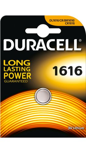 Duracell Lithiumbatterie CR1616