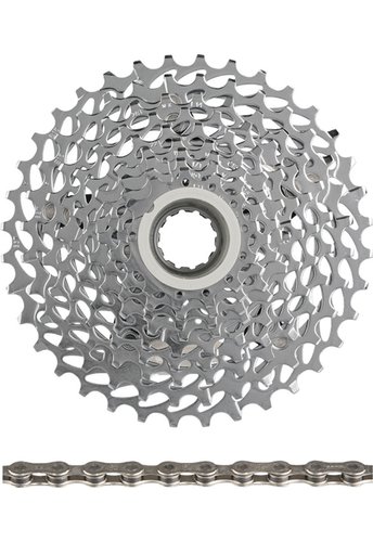 SRAM Apex / X7 / GX PG-1050 Kassette + PC 1051 Kette 10-fach Verschleißset