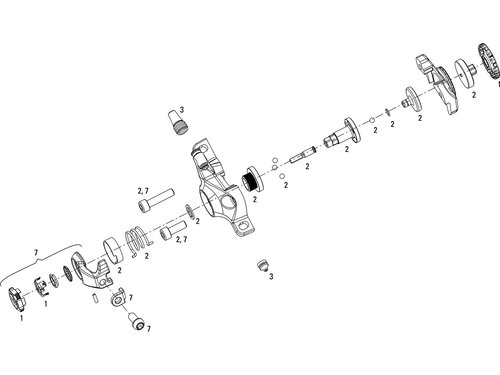 Avid Ersatzteile BB7 MTB/Road Bremssattel