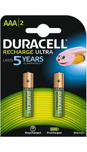 Duracell Akku AAA HR03 Recharge Ultra - 2 Stück