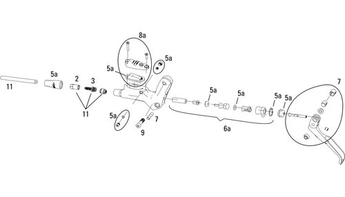 Avid Ersatzteile Juicy 5 Bremshebel (2007)