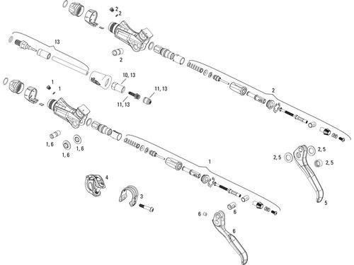 Avid Ersatzteile Elixir 9 Bremshebel