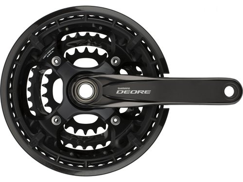 Shimano Deore Kurbelgarnitur FC-T6010 Hollowtech II mit Kettenschutzring