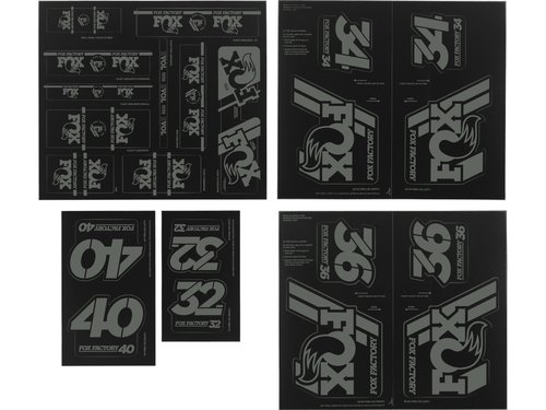 Fox Racing Shox Heritage Fork and Shock Decal Kit Aufklebersatz bis Modell 2020