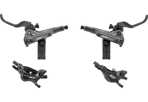 Shimano XT v+h Set Scheibenbremse BR-M8120 / BR-M8100 mit Resinbelag J-Kit