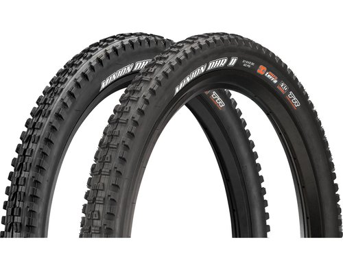 Maxxis Minion DHF / DHR II 3C MaxxTerra EXO TR 27,5" Faltreifen 2er Set