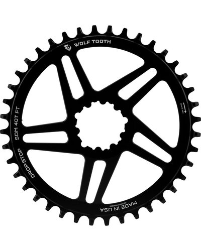 Wolf Tooth Components Direct Mount Flattop Kettenblatt für SRAM Cyclocross / Road