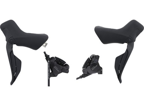 Shimano 105 v+h Set Scheibenbremse BR-R7170 + Di2 ST-R7170