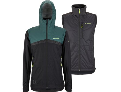 Vaude Mens All Year Moab 3in1 Rain Jacket