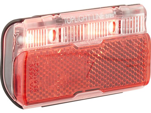 Busch und Müller Toplight Line Brex Rücklicht mit Bremslicht für E-Bike mit StVZO