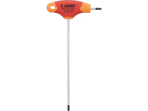 Unior Bike Tools Torx-Stiftschlüssel 193TX mit T-Griff