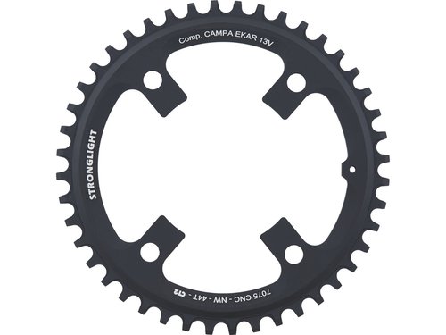 Stronglight CT2 Kettenblatt Campagnolo Ekar 13-fach, 4-Arm, 123 mm Lochkreis