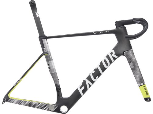 Factor OSTRO V.A.M. Disc T47a SRAM DUB geometric stripe Carbon Rahmenkit