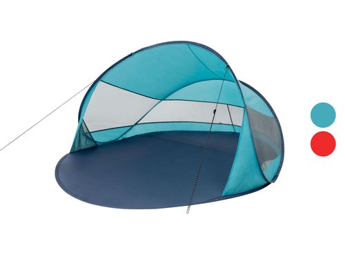 CRIVIT® Pop up Strandmuschel, mit 2 Innentaschen
