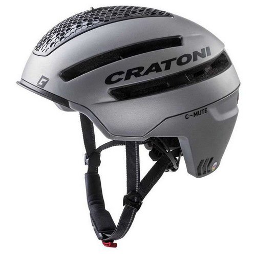 Cratoni C-mute Urban Helmet Grau S-M