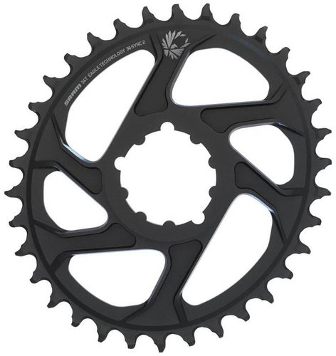 SRAM X Sync Eagle Oval Kettenblatt - Black