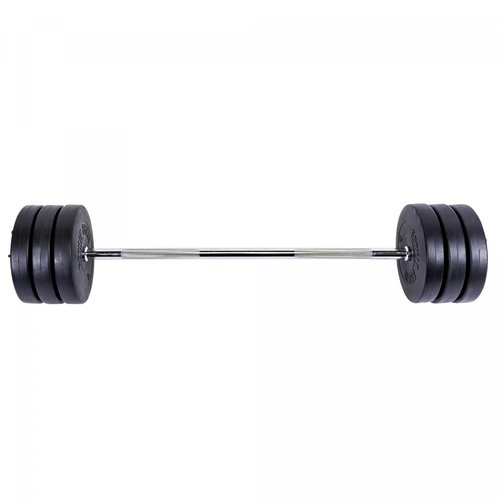 Gorilla Sports Langhantelset aus Kunststoff 38 kg