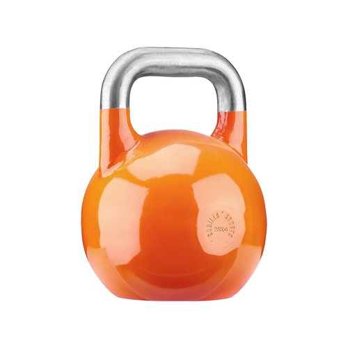 Gorilla Sports Kettlebell Competition Orange 28 kg