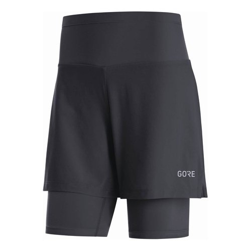 Gore Wear GORE R5 2in1 Shorts Damen Laufhose black Gr. 34