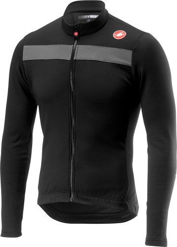 Castelli Puro 3 Radtrikot (langarm) - Light Black