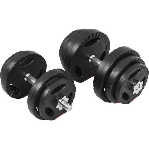 Gorilla Sports Kurzhantelset Kunststoff Gripper 30 kg