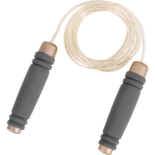 Gorilla Sports Springseil Grau/Gold 3m Länge