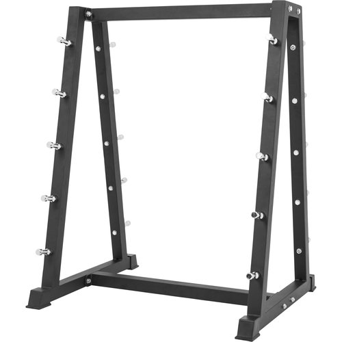 Gorilla Sports Rubber Barbell Rack