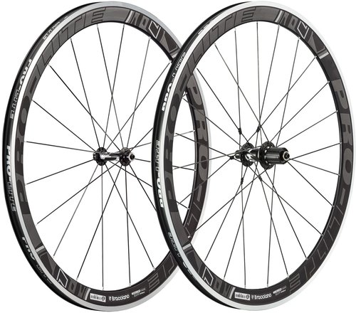 Pro Lite Bracciano Dark Label A42W Aero Rennrad Laufradsatz - Black