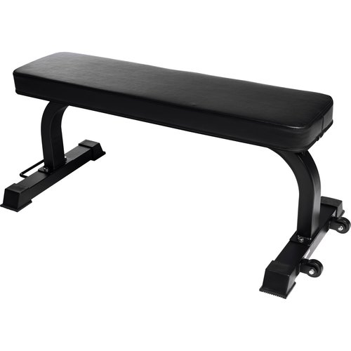 Gorilla Sports Rollbare Flachbank schwarz
