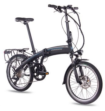 Chrisson E-Bike »EF2«, 9 Gang Shimano Sora RD-R3000 Schaltwerk, Kettenschaltung, Heckmotor 250 W
