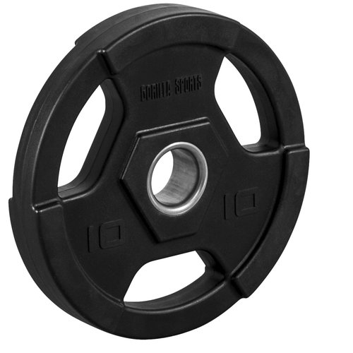 Gorilla Sports Hantelscheibe 50mm Kunststoff 10 kg