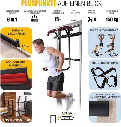 Sportstech Türreck »KS600« (Set, mit Trainingsplan)
