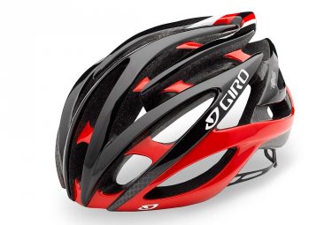 Giro atmos 2 rennradhelm schwarz rot