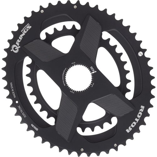Rotor Q Rings DM Kettenblätter (oval) - Black