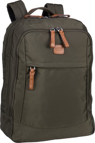 Bric's X-Travel Rucksack 44649  in Oliv (16.8 Liter), Laptoprucksack
