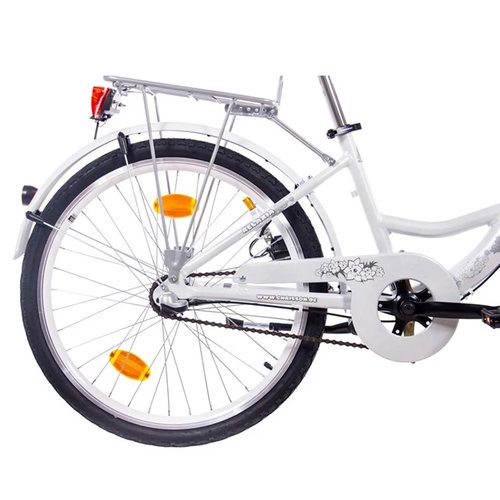 Chrisson Relaxa Jugendrad 24 Zoll Mädchen Jungen 130-145 cm Kinderfahrrad ab 8 Jahre Fahrrad 3 Gänge