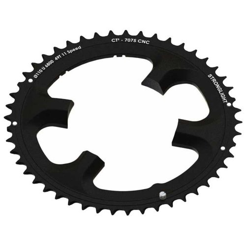 Stronglight Ct2 Exterior 5b Shimano Ultegra 6800 110 Bcd Chainring Schwarz 50t