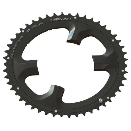 Stronglight Ct2 Exterior 4b Shimano Dura Ace 110 Bcd Chainring Schwarz 50t