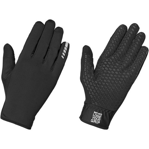 GripGrab Raptor Lightweight Raceday Winter Handschuhe (winddicht) - Black